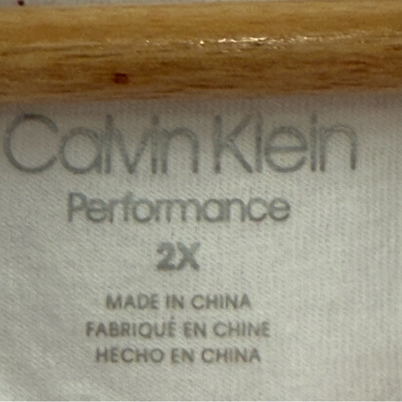 NWT Calvin Klein Performance Hooded Logo Sweatshirt Mini Dress White Pockets 2X - Picture 8 of 14